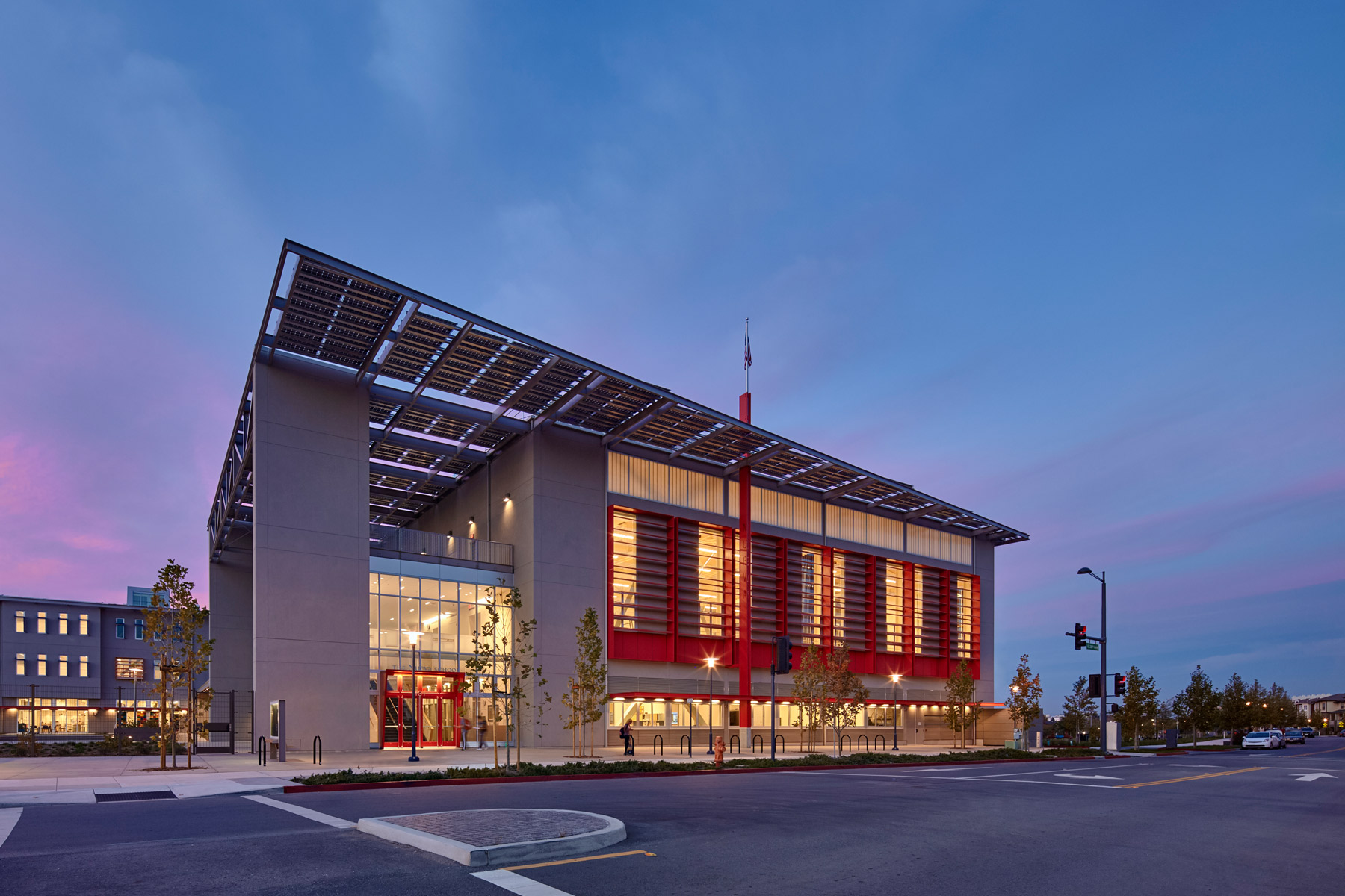 The Nueva School at Bay Meadows is a nationally-recognized sustainable model for innovative educational environments for 21st century learners located in the San Francisco Bay Area; the campus is certified LEED Gold.