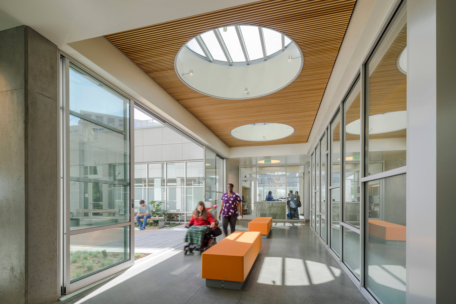 Rene Cazenave Apartments in San Francisco is a model of sustainability for affordable housing, providing permanent residences for formerly homeless individuals in the Transbay Redevelopment Area.