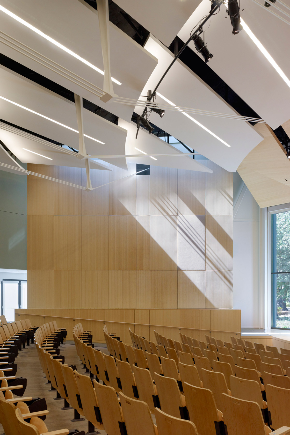 The Michael J. Homer Science and Student Life Center at Sacred Heart in the San Francisco Bay Area offers a unique educational environment that encourages scientific inquiry, fosters a strong learning community, and promotes environment stewardship, while also leading the charge on sustainability by being the first LEED For Schools Platinum certification in the country.