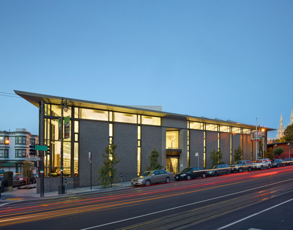 The North Beach Branch Library in San Francisco is a centerpiece for the community and, in keeping with San Francisco’s commitment to a sustainable future, is certified LEED Gold.