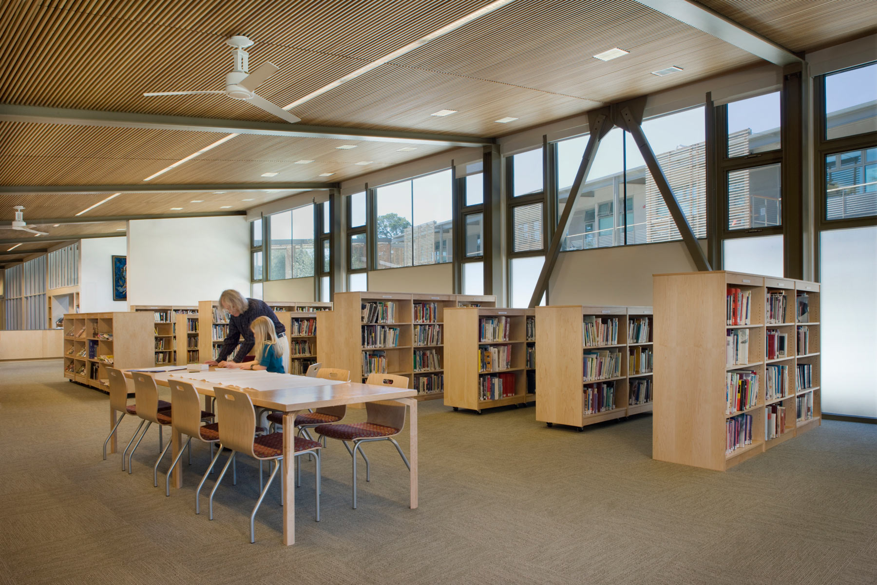 The Nueva Hillside Learning Complex is an innovative educational environment in the San Francisco Bay Area that is a sustainable model for 21st century students- the campus is certified LEED Gold and promotes environment stewardship and a passion for lifelong learning.