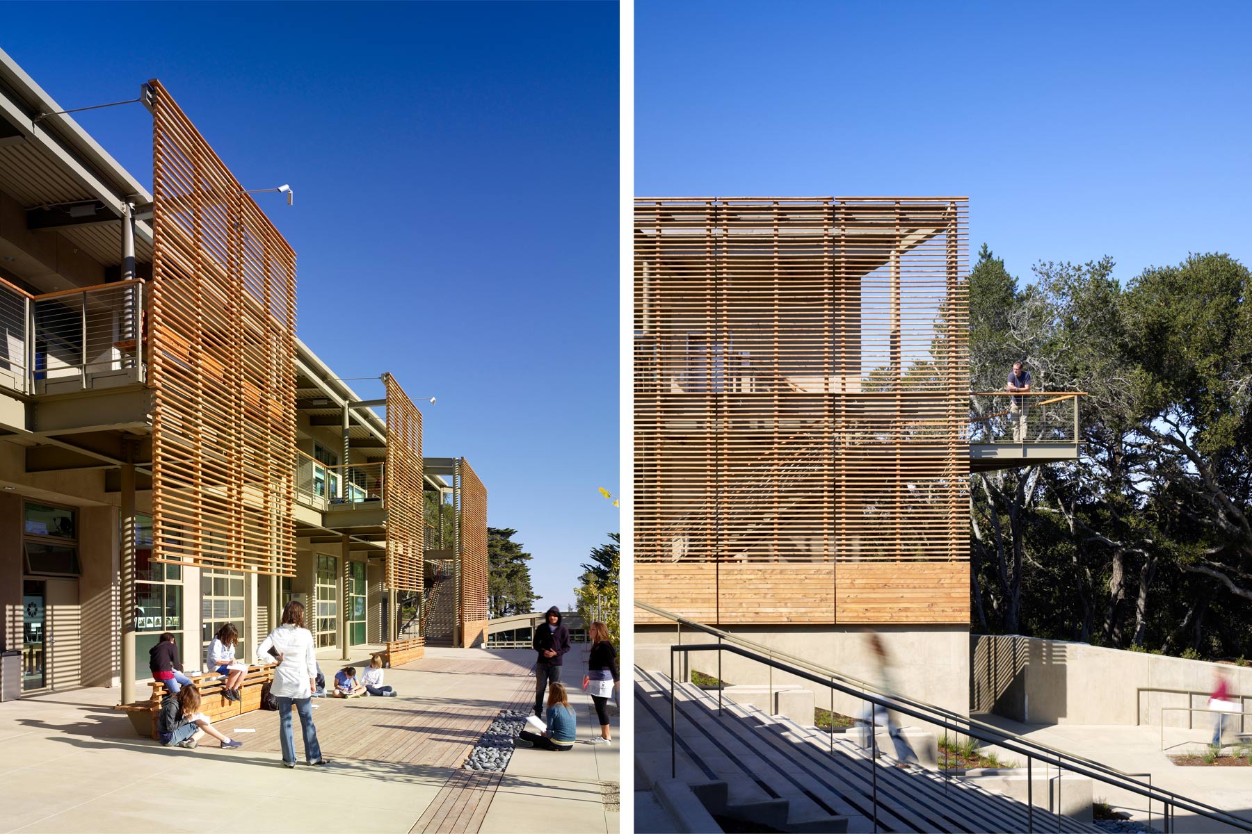 The Nueva Hillside Learning Complex is an innovative educational environment in the San Francisco Bay Area that is a sustainable model for 21st century students- the campus is certified LEED Gold and promotes environment stewardship and a passion for lifelong learning.