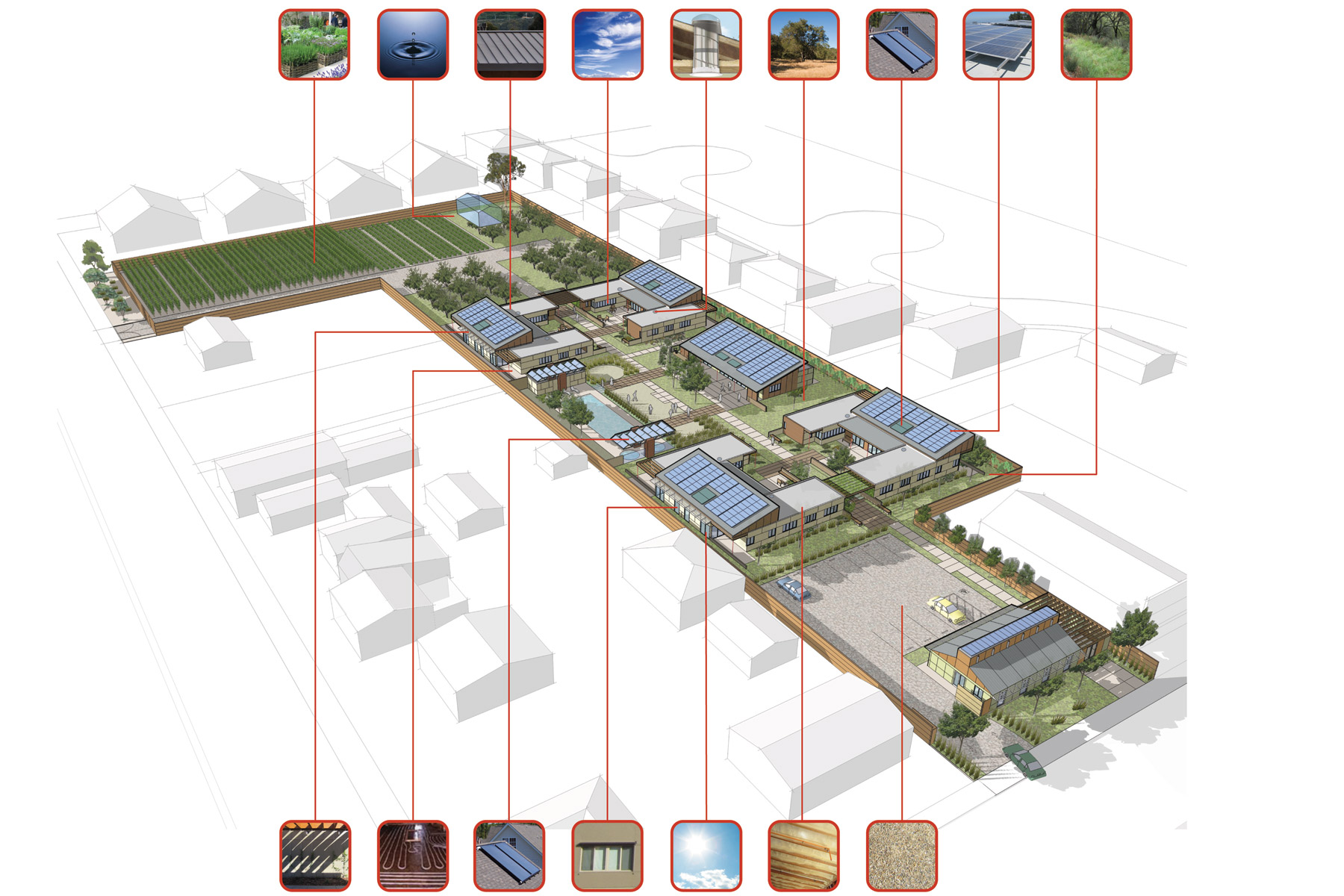 The Sweetwater Spectrum Community is a nationally-recognized, net-zero energy model of housing for adults with autism in the San Francisco Bay Area.