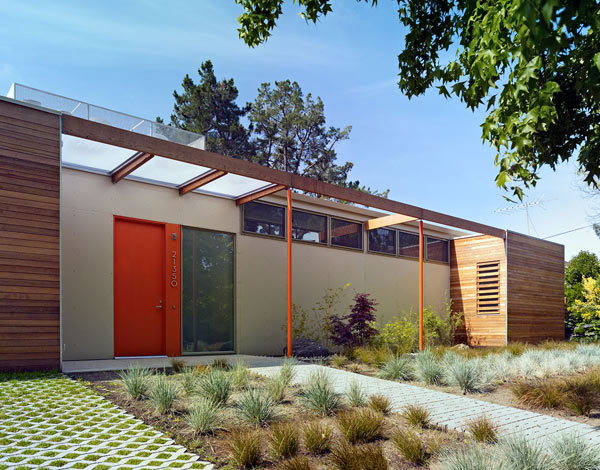 This private residence on Vai Avenue in Cupertino is a model of exemplary single family living for the 21st century through an aggressive sustainability agenda; the home is certified LEED Platinum and is net-zero energy/carbon neutral.