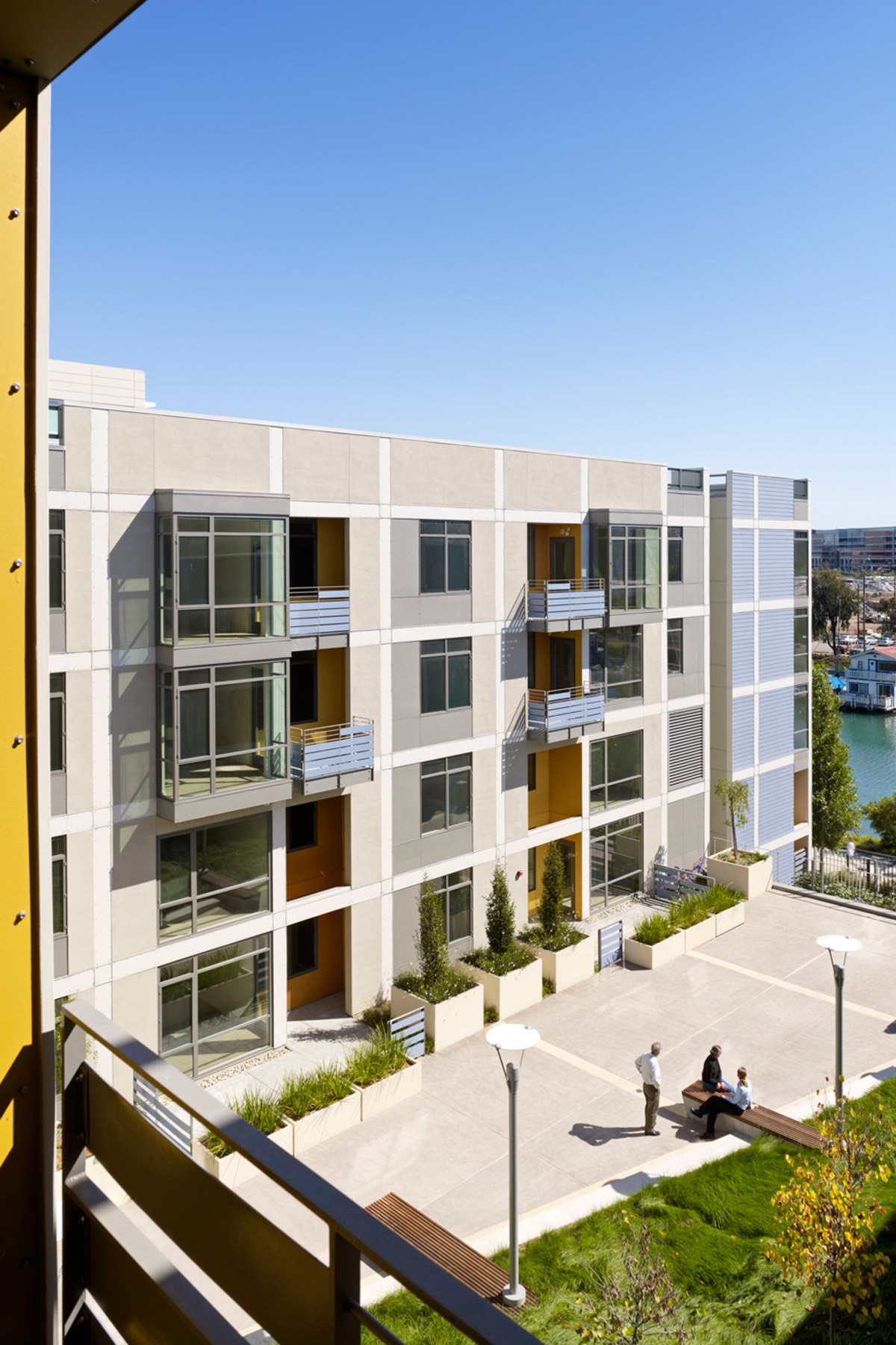 Mission Walk is the first sustainable, affordable housing development in the Mission Bay neighborhood of San Francisco, achieving a LEED Silver rating.